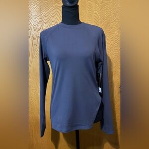 Velocity Long Sleeve Gray Top